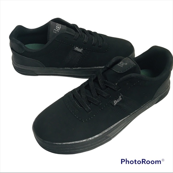 NEW G.H. BASS & CO. Slip-On Laced Shoe Boy's Size 3 Kid's Medium Width Black NIB - Picture 7 of 16